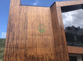 湘潭防腐木門頭；裝飾-湖南防腐木廠家