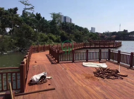 棧道平臺(tái)；圍欄-湖南防腐木批發(fā)