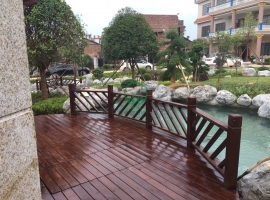 棧道平臺；圍欄-湖南防腐木批發(fā)