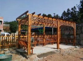 葡萄架；陽光房-長沙防腐木