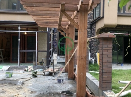 葡萄架；陽光房-長沙防腐木