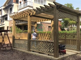 葡萄架；陽(yáng)光房-長(zhǎng)沙防腐木