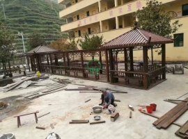 涼亭-長(zhǎng)沙防腐木