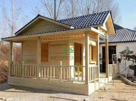 木屋；別墅-湖南防腐木廠家