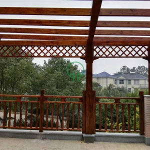 棧道平臺；圍欄-湖南防腐木批發(fā)