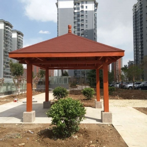 長沙防腐木涼亭供應