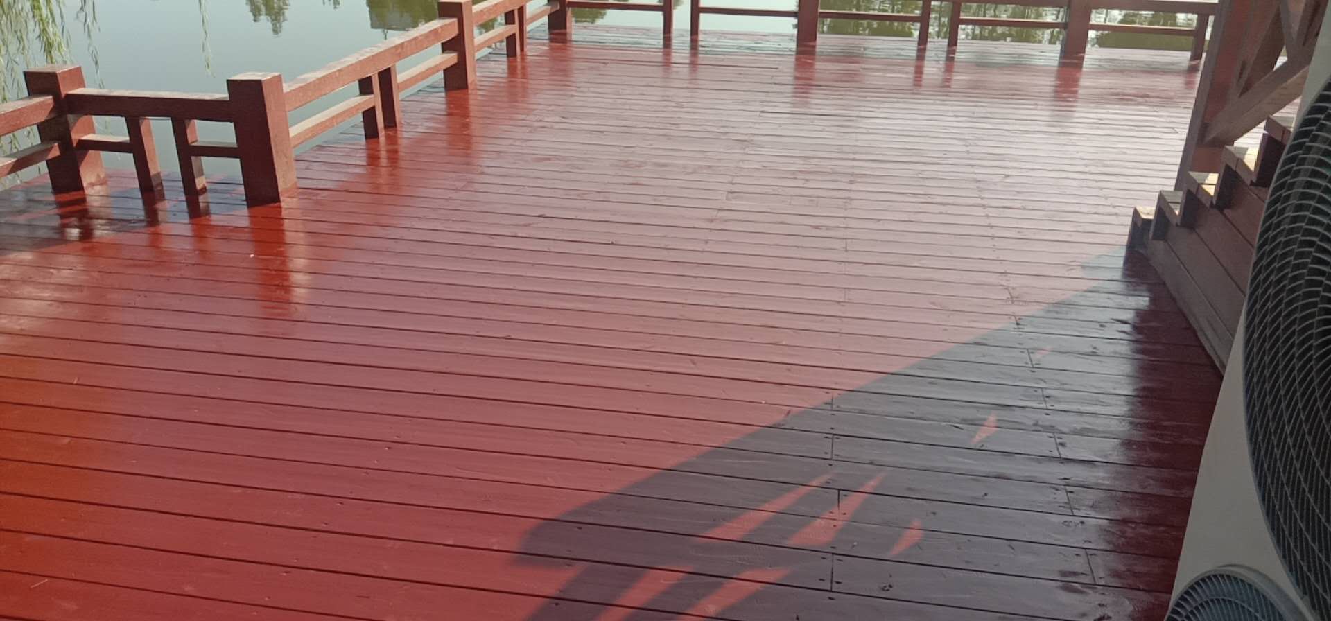 瀏陽棧道平臺-湖南防腐木地板