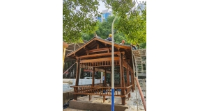 長沙防腐木涼亭該如何辨別地板品質